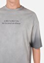 thumb-Afficher les détails de T-shirt À Manches Courtes Gris Oversize Fit  Homme