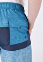 thumb-Afficher les détails de Short De Bain Bleu Slim Fit  Homme