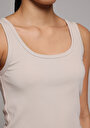 thumb-Afficher les détails de Athlète Beige Slim Fit Femme