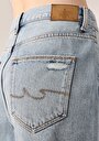 thumb-Afficher les détails de Short Bleu Mom Short Femme