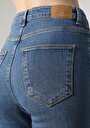 thumb-Afficher les détails de 797 Adel Pantalon Bleu   En  Flare Femme