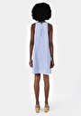 thumb-Afficher les détails de Robe Bleu Regular Fit    Femme