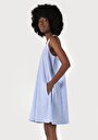 thumb-Afficher les détails de Robe Bleu Regular Fit    Femme