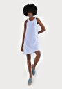 thumb-Afficher les détails de Robe Bleu Regular Fit    Femme