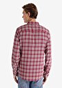 thumb-Afficher les détails de Chemise À Manches Longues Bordeaux    Homme