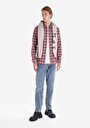 thumb-Afficher les détails de Chemise À Manches Longues Bordeaux    Homme