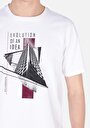 thumb-Afficher les détails de T-shirt À Manches Courtes Blanc   Homme