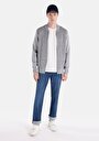thumb-Afficher les détails de Cardigan Tricot Gris Regular Fit Homme