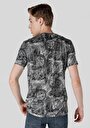 thumb-Afficher les détails de T-shirt À Manches Courtes Gris Regular Fit  Homme