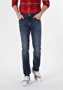 thumb-Afficher les détails de 044 Karl Pantalon Bleu Straight Leg  En  Straight Fit Homme
