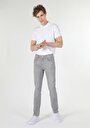 thumb-Afficher les détails de 044 Karl Pantalon Gris Straight Leg  En  Straight Fit Homme