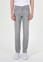 thumb-Afficher les détails de 044 Karl Pantalon Gris Straight Leg  En  Straight Fit Homme