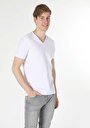 thumb-Afficher les détails de T-shirt À Manches Courtes Blanc Classic Fit  Homme