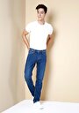 thumb-Afficher les détails de 044 Karl Pantalon  Straight Leg Low Rise En  Straight Fit Homme