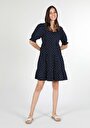 thumb-Afficher les détails de Robe Marine Regular Fit    Femme