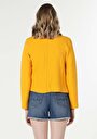 thumb-Afficher les détails de Veste De Blazer Jaune Regular Fit   Femme