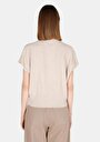 thumb-Afficher les détails de Tricot Beige Regular Fit  Femme