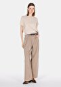 thumb-Afficher les détails de Tricot Beige Regular Fit  Femme