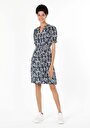 thumb-Afficher les détails de Robe Marine Slim Fit    Femme