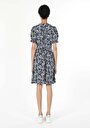 thumb-Afficher les détails de Robe Marine Slim Fit    Femme