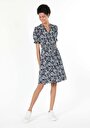 thumb-Afficher les détails de Robe Marine Slim Fit    Femme
