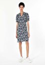 thumb-Afficher les détails de Robe Marine Slim Fit    Femme
