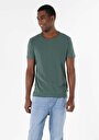 thumb-Afficher les détails de T-shirt À Manches Courtes Vert Classic Fit  Homme