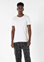 thumb-Afficher les détails de T-shirt À Manches Courtes Blanc Classic Fit  Homme