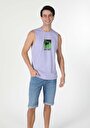 thumb-Afficher les détails de Athlète Violet Regular Fit Homme