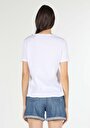 thumb-Afficher les détails de T-shirt À Manches Courtes Blanc Regular Fit  Femme