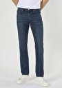 thumb-Afficher les détails de 045 David Pantalon Bleu Foncé Straight Leg  En  Regular Fit Homme