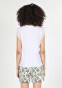 thumb-Afficher les détails de T-shirt À Manches Courtes Blanc Regular Fit  Femme