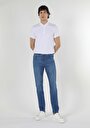 thumb-Afficher les détails de 044 Karl Pantalon Bleu Straight Leg  En  Straight Fit Homme