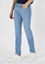 thumb-Afficher les détails de 044 Karl Pantalon Bleu Clair Straight Leg  En  Straight Fit Homme