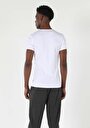 thumb-Afficher les détails de T-shirt À Manches Courtes Blanc Slim Fit  Homme