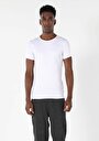 thumb-Afficher les détails de T-shirt À Manches Courtes Blanc Slim Fit  Homme