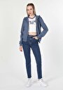 thumb-Afficher les détails de Pull-over Bleu Regular Fit  Femme