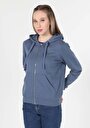 thumb-Afficher les détails de Pull-over Bleu Regular Fit  Femme