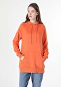 thumb-Afficher les détails de Pull-over Orange Regular Fit  Femme