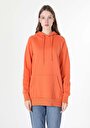 thumb-Afficher les détails de Pull-over Orange Regular Fit  Femme