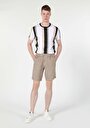 thumb-Afficher les détails de Short Marron Regular Fit Homme