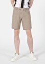 thumb-Afficher les détails de Short Marron Regular Fit Homme