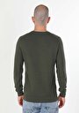 thumb-Afficher les détails de Pull Kaki Regular Fit   Homme