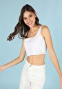 thumb-Afficher les détails de Büstiyer Blanc Slim Fit Femme