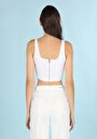 thumb-Afficher les détails de Büstiyer Blanc Slim Fit Femme