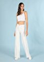 thumb-Afficher les détails de Büstiyer Blanc Slim Fit Femme