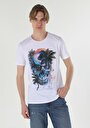 thumb-Afficher les détails de T-shirt À Manches Courtes Blanc Regular Fit  Homme