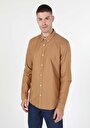 thumb-Afficher les détails de Chemise À Manches Longues Safran Slim Fit   Homme