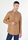 thumb-Afficher les détails de Chemise À Manches Longues Safran Slim Fit   Homme
