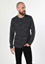 thumb-Afficher les détails de T-shirt À Manches Longues Anthracite Regular Fit  Homme